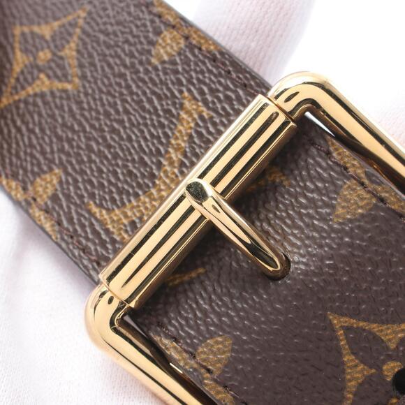 Louis Vuitton Santur Pochette Duo Monogram Waist Bag Brown Canvas - Picture 7 of 8